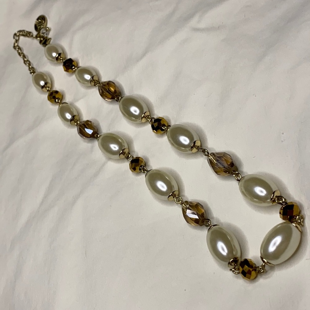 Bill Blass Faux Pearl Necklace